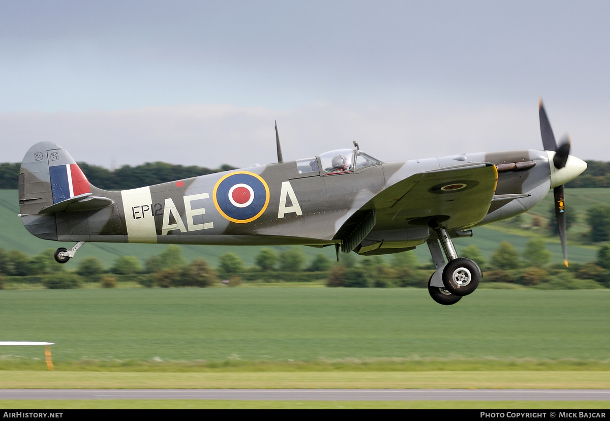 Aircraft Photo of G-LFVB / EP120 | Supermarine 349 Spitfire LF5B | UK - Air Force | AirHistory.net #33914