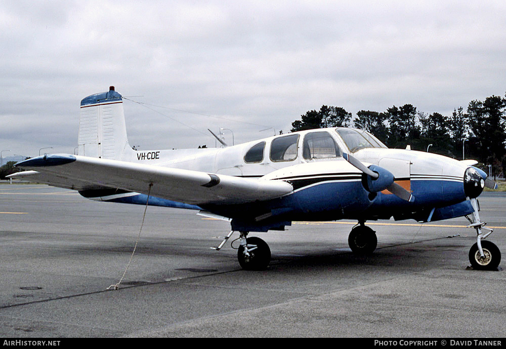 Aircraft Photo of VH-CDE | Beech B50 Twin Bonanza | AirHistory.net #33921