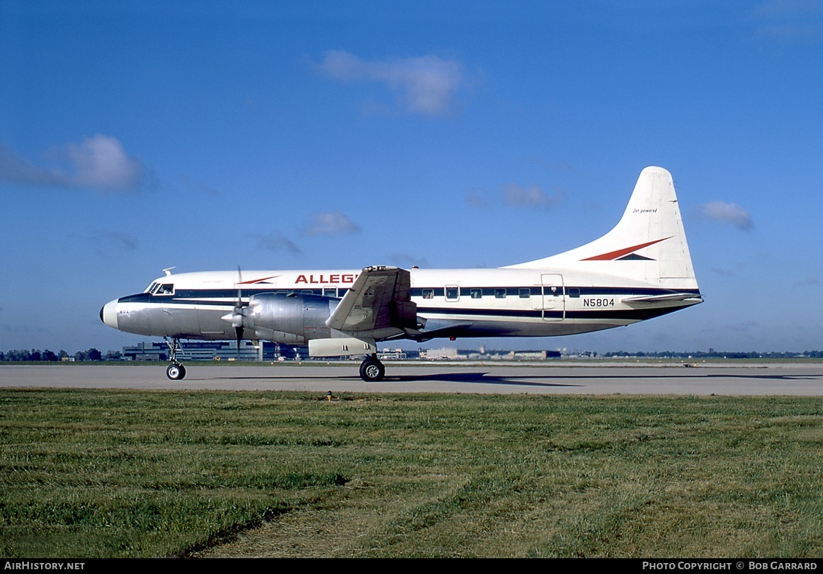 Aircraft Photo of N5804 | Convair 580 | Allegheny Airlines | AirHistory.net #33922