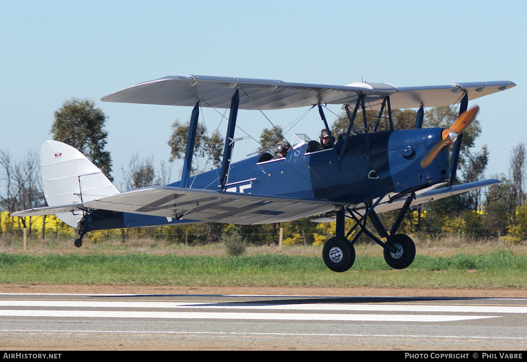 Aircraft Photo of VH-AZF | De Havilland D.H. 82A Tiger Moth | AirHistory.net #33928