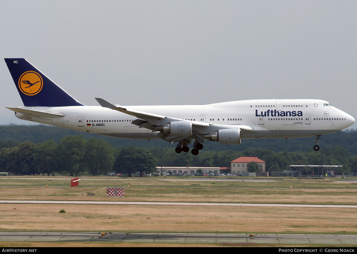 Aircraft Photo of D-ABVC | Boeing 747-430 | Lufthansa | AirHistory.net #33944