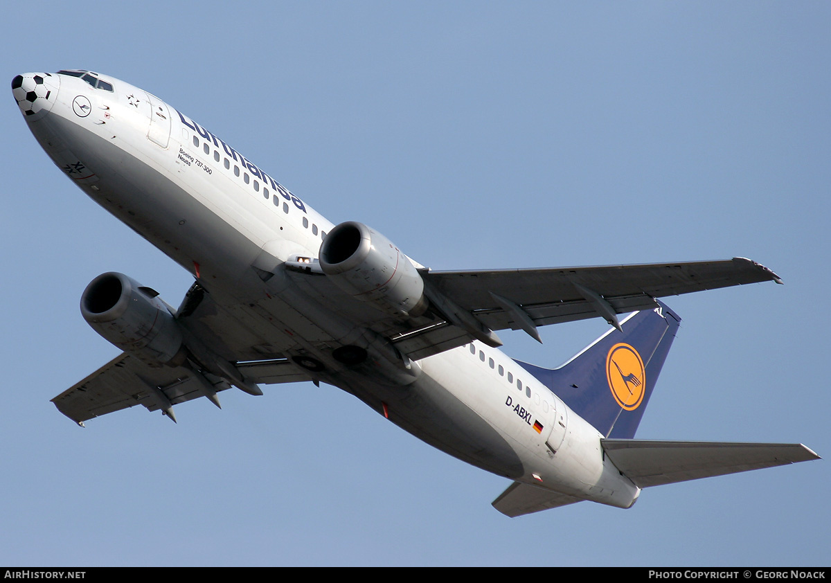 Aircraft Photo of D-ABXL | Boeing 737-330 | Lufthansa | AirHistory.net #33949