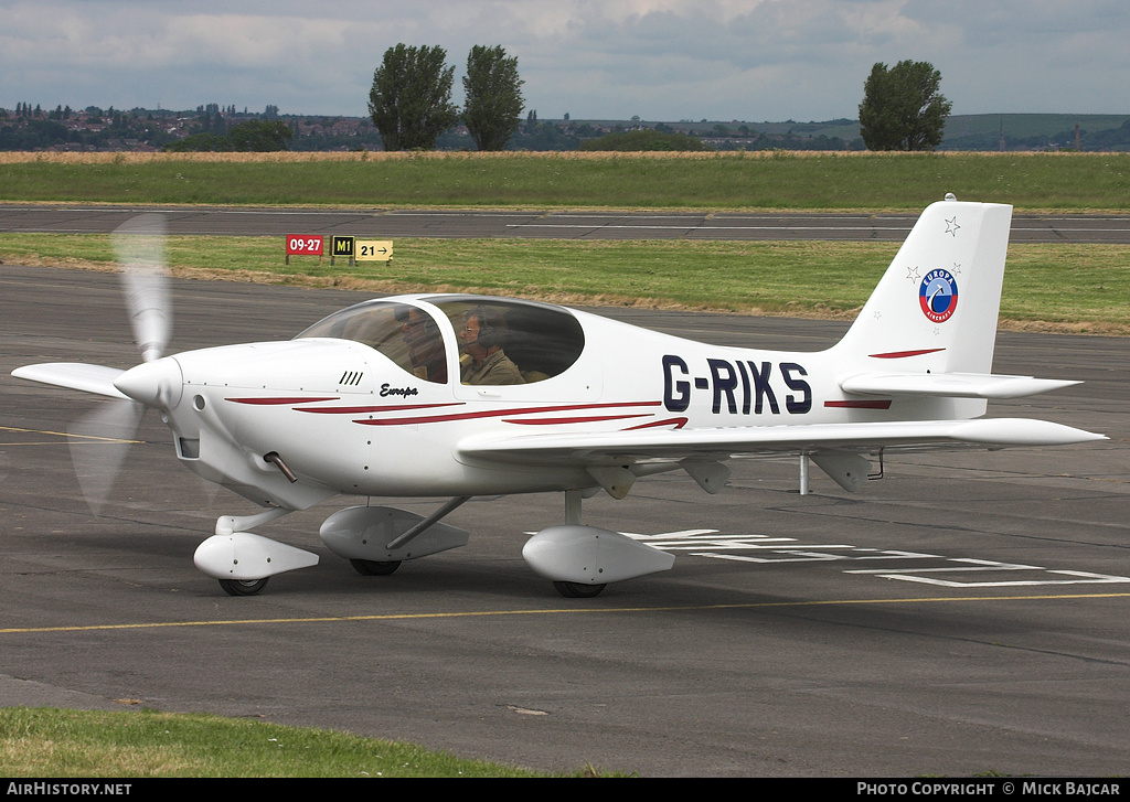Aircraft Photo of G-RIKS | Europa XS | AirHistory.net #33970
