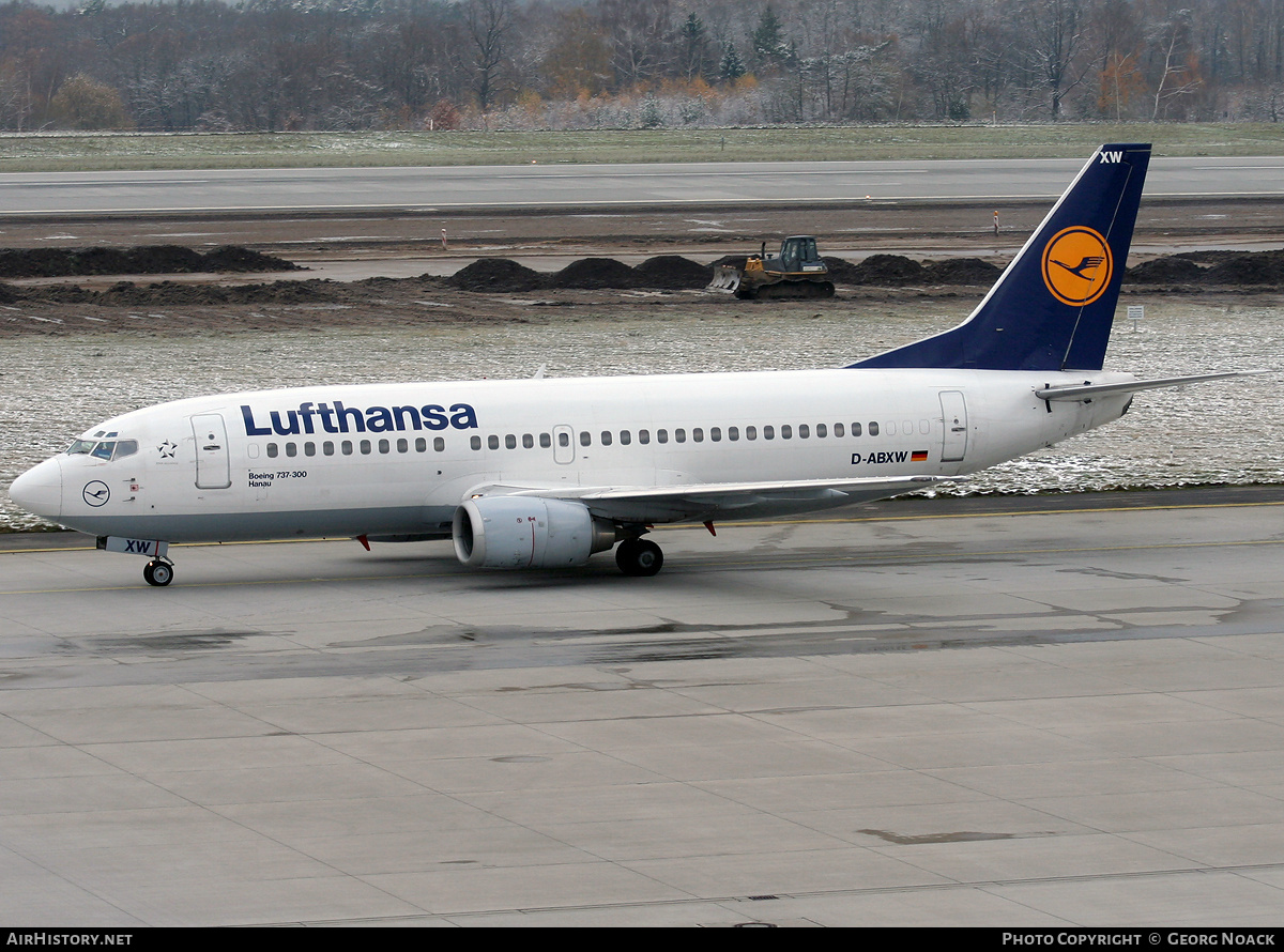 Aircraft Photo of D-ABXW | Boeing 737-330 | Lufthansa | AirHistory.net #33992