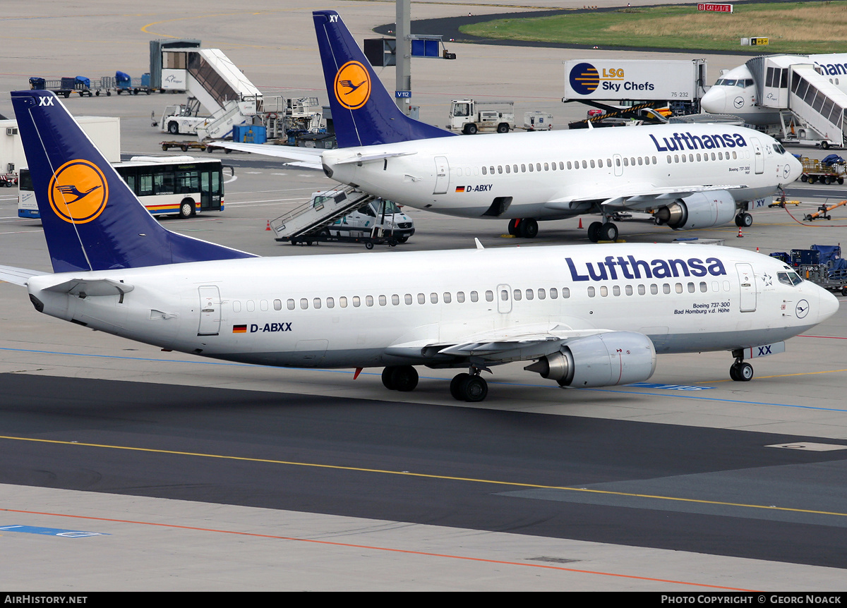 Aircraft Photo of D-ABXX | Boeing 737-330 | Lufthansa | AirHistory.net #34004