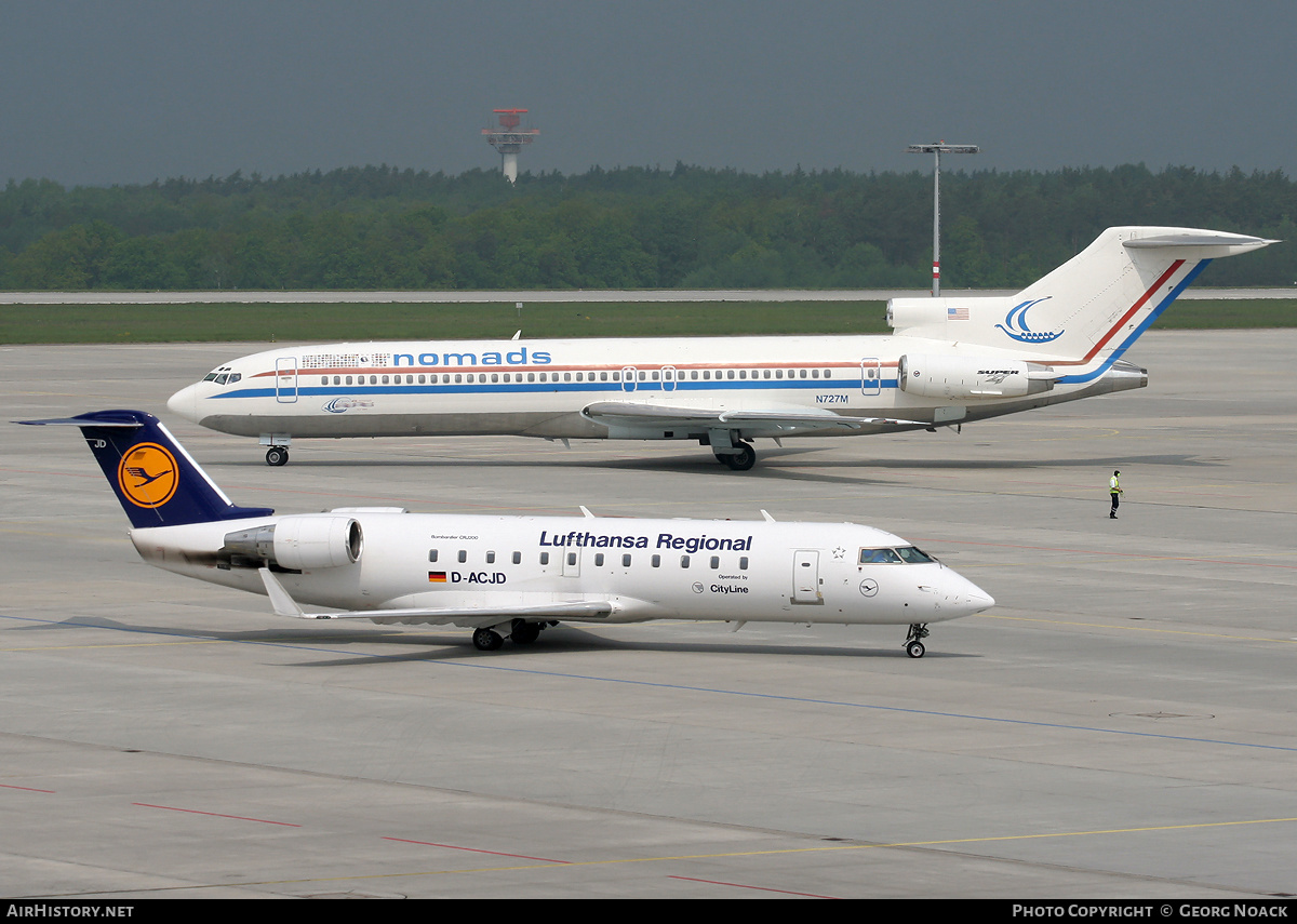 Aircraft Photo of D-ACJD | Canadair CRJ-200LR (CL-600-2B19) | Lufthansa Regional | AirHistory.net #34014