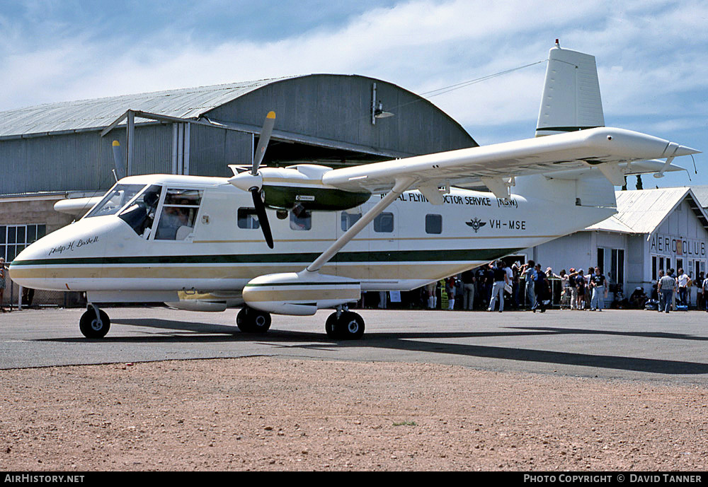 Aircraft Photo of VH-MSE | GAF N-22B Nomad | Royal Flying Doctor Service - RFDS | AirHistory.net #34029