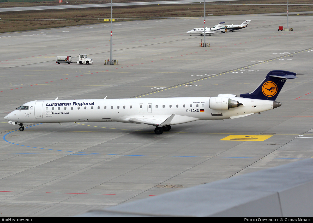 Aircraft Photo of D-ACKG | Bombardier CRJ-900LR (CL-600-2D24) | Lufthansa Regional | AirHistory.net #34040