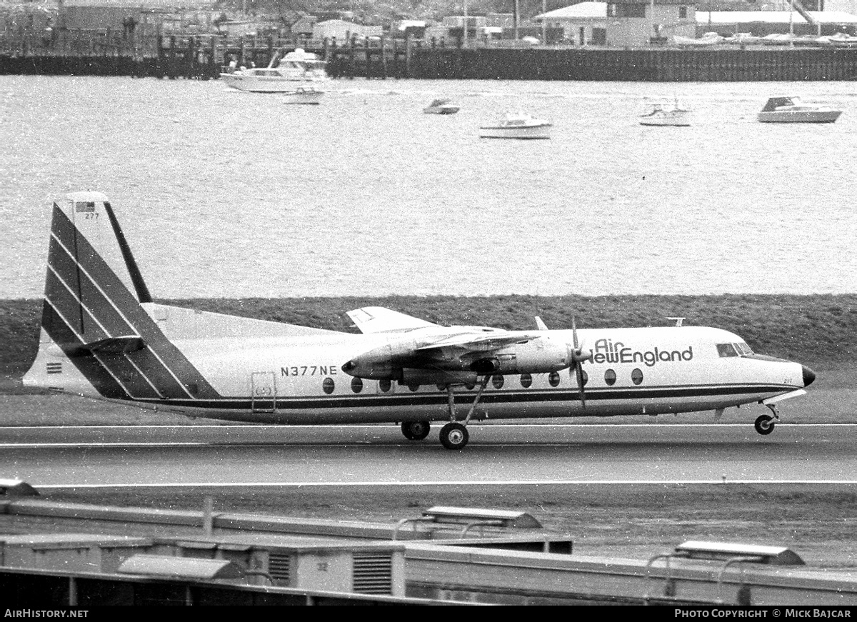 Aircraft Photo of N377NE | Fairchild Hiller FH-227C | Air New England | AirHistory.net #34042