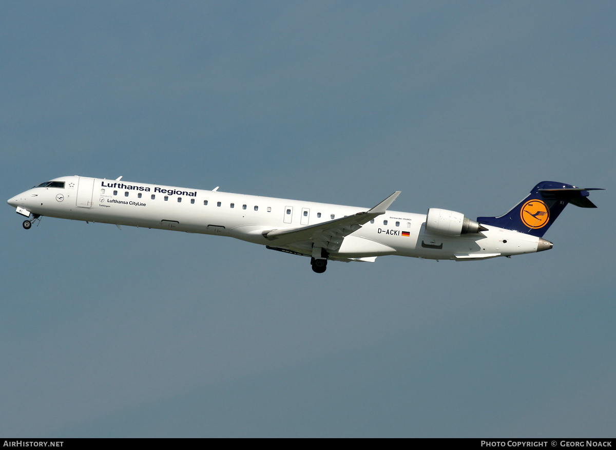 Aircraft Photo of D-ACKI | Bombardier CRJ-900LR (CL-600-2D24) | Lufthansa Regional | AirHistory.net #34054