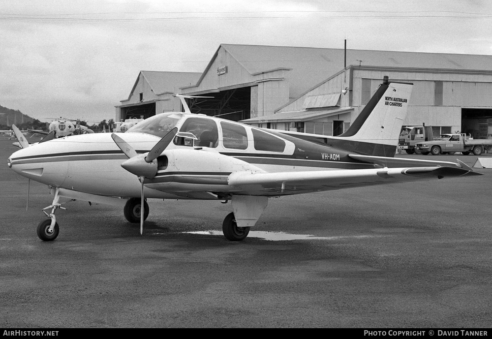 Aircraft Photo of VH-AOM | Beech D55 Baron | North Australian Air Charters | AirHistory.net #34058