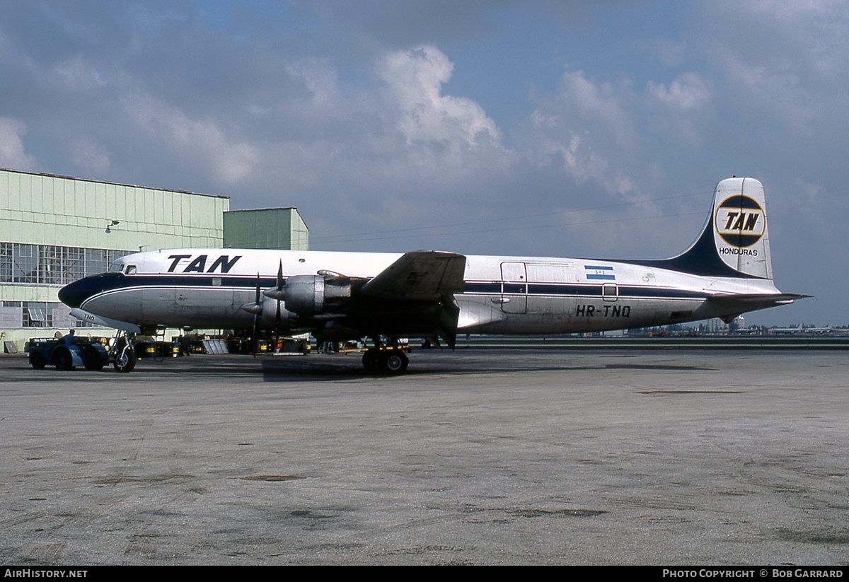 Aircraft Photo of HR-TNQ | Douglas DC-6A | TAN - Transportes Aereos Nacionales | AirHistory.net #34061