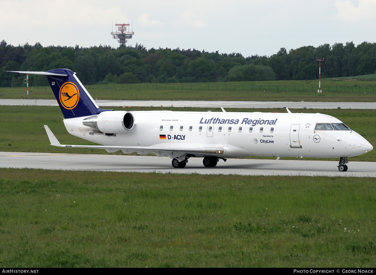 Aircraft Photo of D-ACLY | Canadair CRJ-200LR (CL-600-2B19) | Lufthansa Regional | AirHistory.net #34088