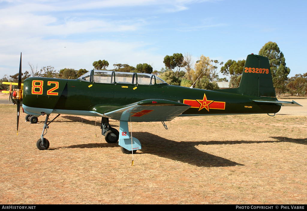 Aircraft Photo of VH-LUU | Nanchang CJ-6A | China - Air Force | AirHistory.net #34093