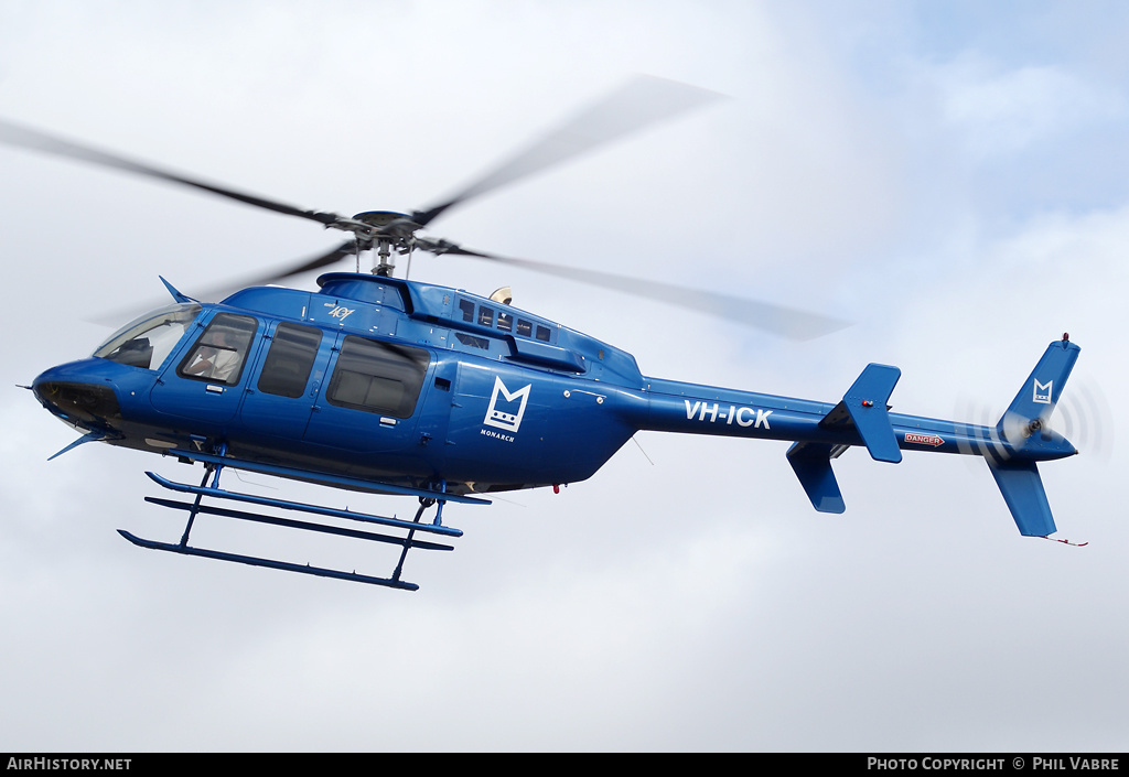 Aircraft Photo of VH-ICK | Bell 407 | Monarch Helicopters | AirHistory.net #34094