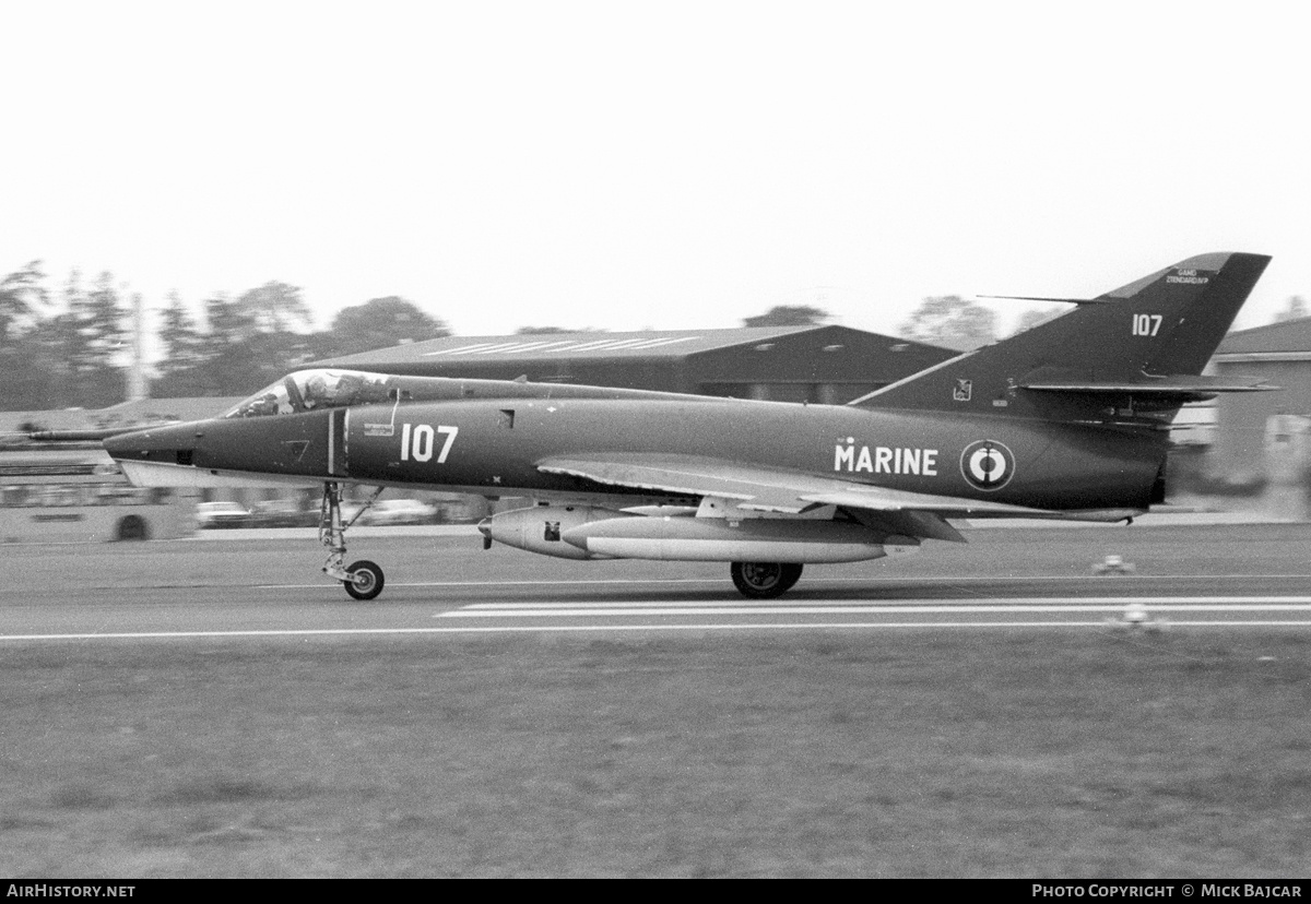 Aircraft Photo of 107 | Dassault Etendard IVP | France - Navy | AirHistory.net #34099