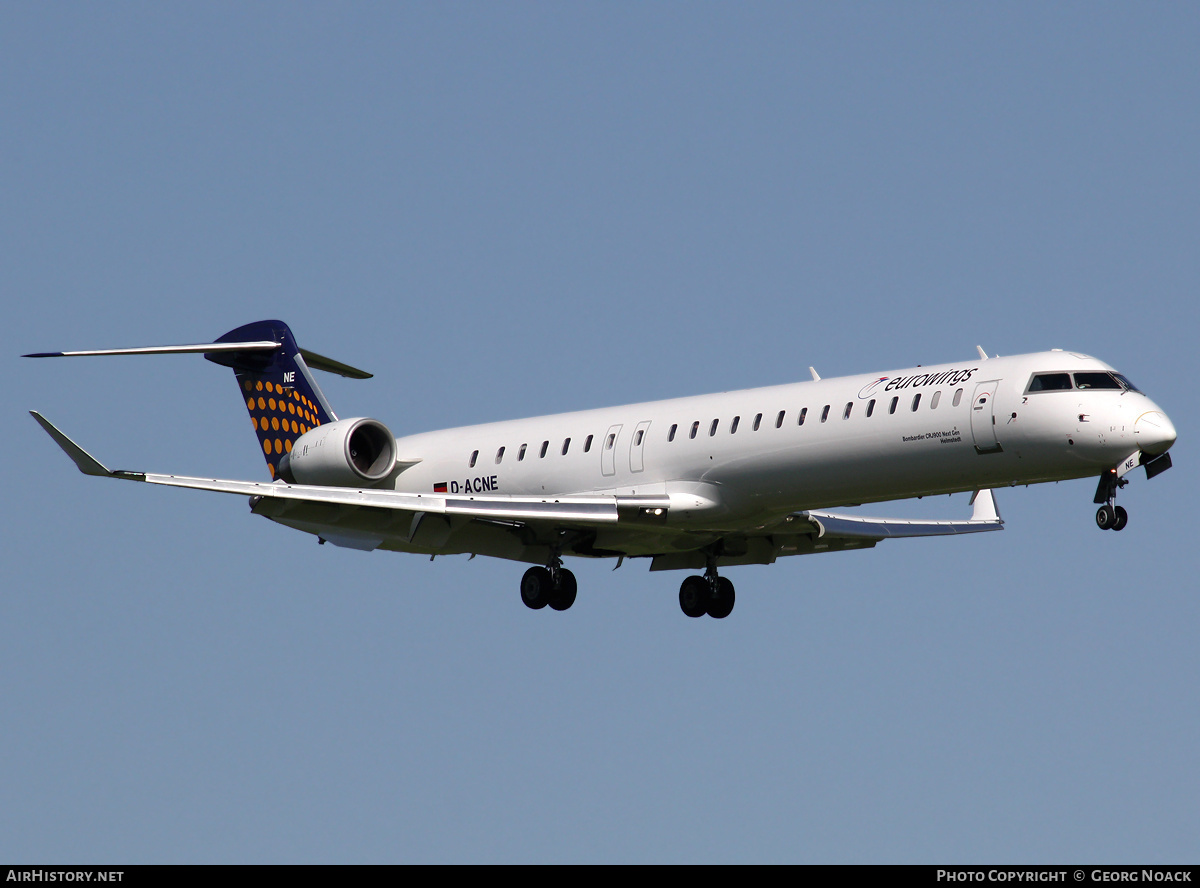 Aircraft Photo of D-ACNE | Bombardier CRJ-900 NG (CL-600-2D24) | Eurowings | AirHistory.net #34104