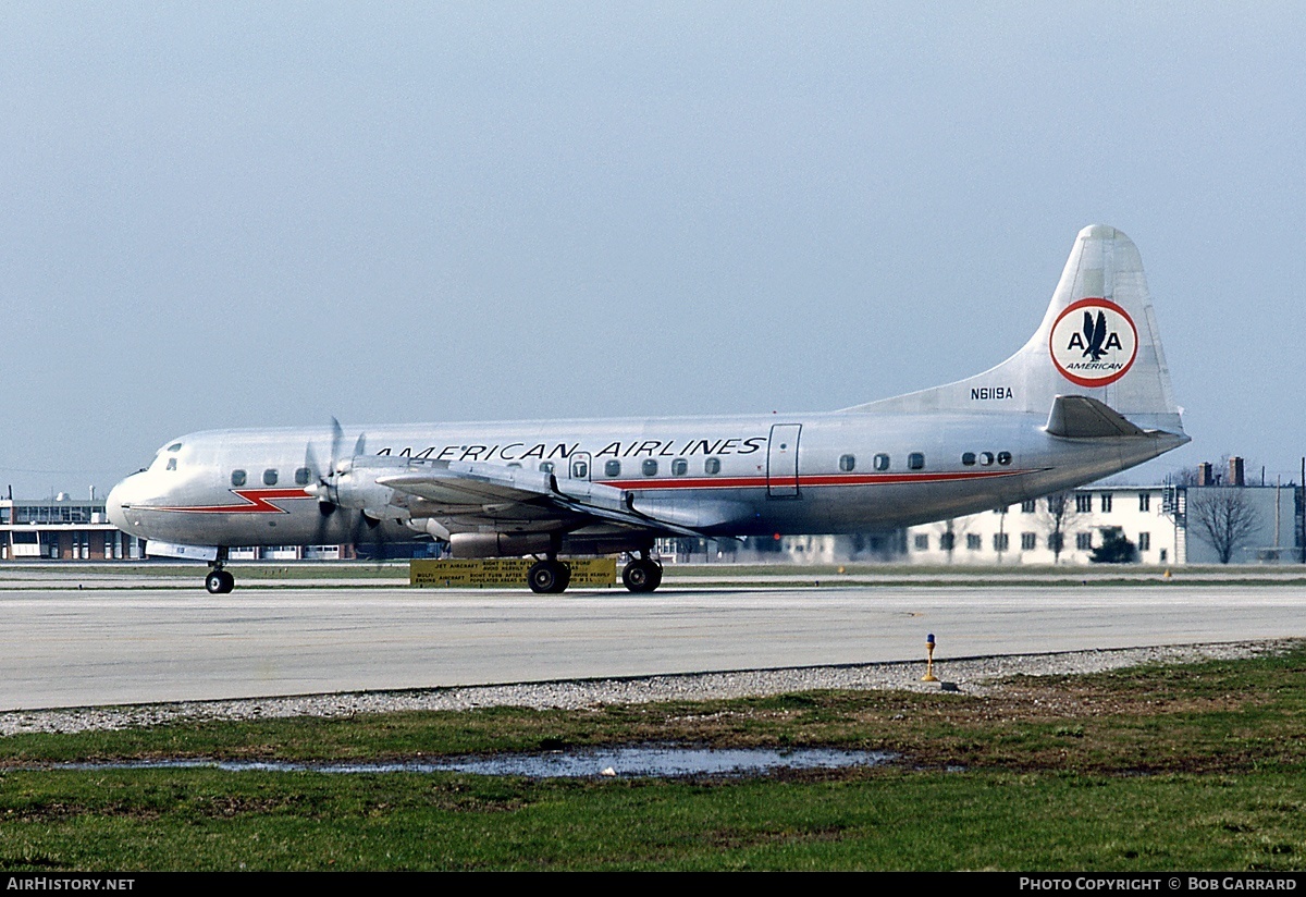 Aircraft Photo of N6119A | Lockheed L-188A Electra | American Airlines | AirHistory.net #34111