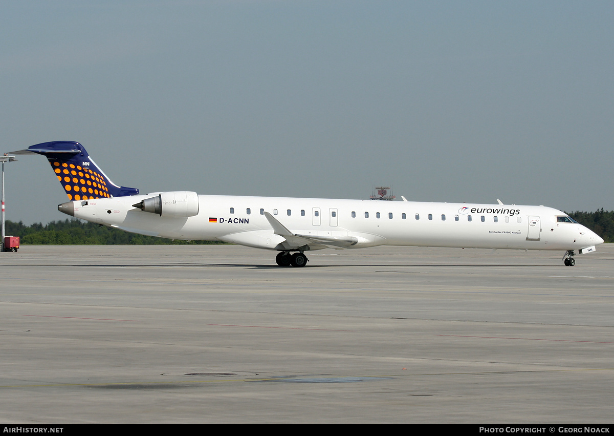Aircraft Photo of D-ACNN | Bombardier CRJ-900 NG (CL-600-2D24) | Eurowings | AirHistory.net #34113