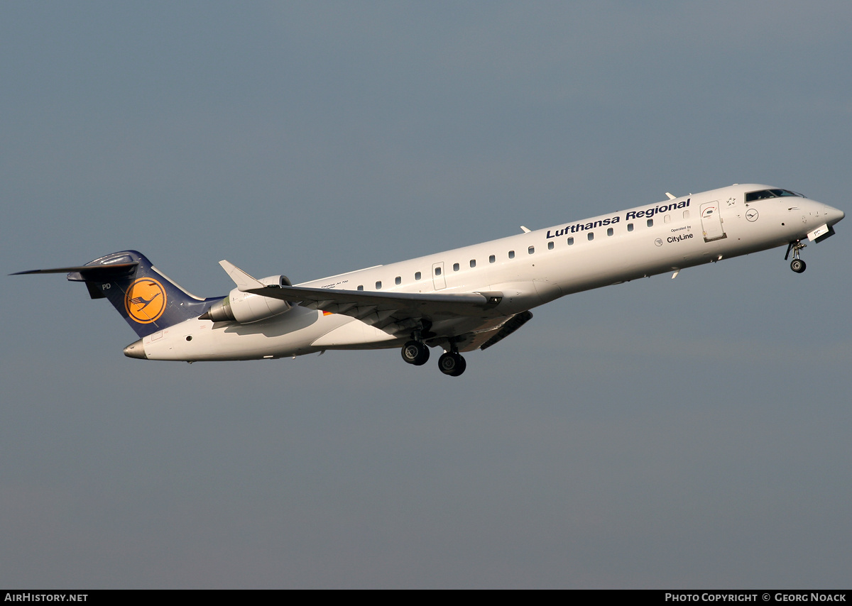 Aircraft Photo of D-ACPD | Bombardier CRJ-701ER (CL-600-2C10) | Lufthansa Regional | AirHistory.net #34123