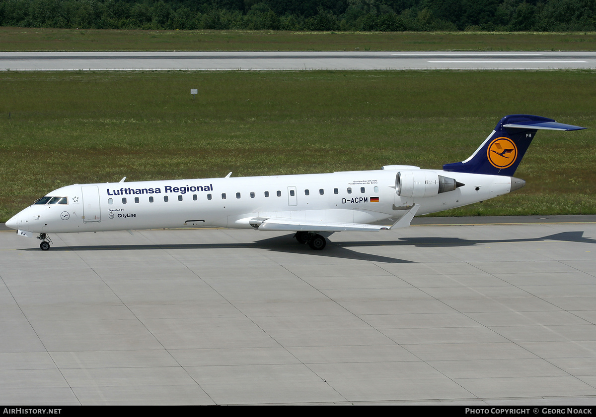 Aircraft Photo of D-ACPM | Bombardier CRJ-701ER (CL-600-2C10) | Lufthansa Regional | AirHistory.net #34142