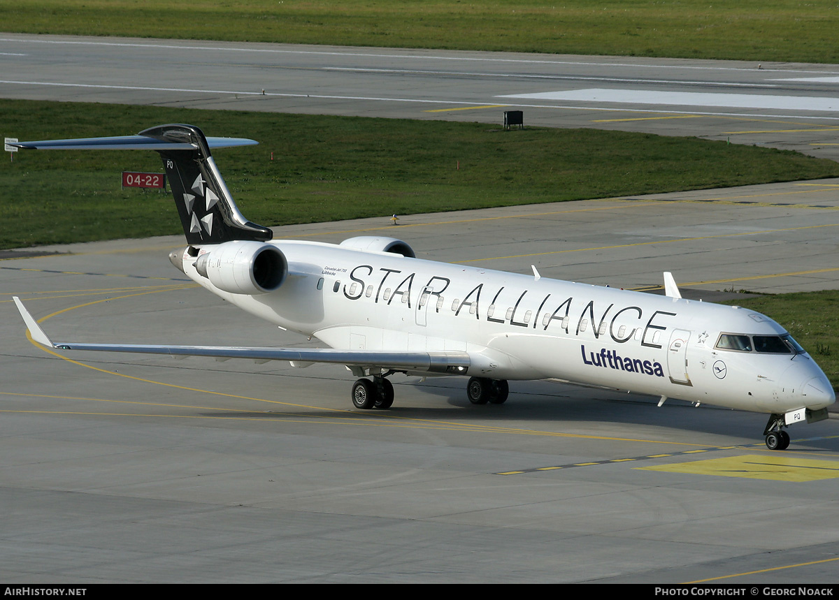 Aircraft Photo of D-ACPQ | Bombardier CRJ-701ER (CL-600-2C10) | Lufthansa | AirHistory.net #34149