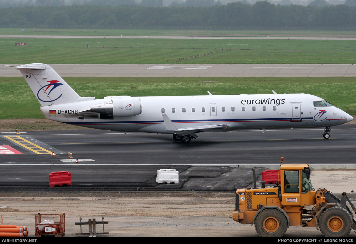 Aircraft Photo of D-ACRG | Bombardier CRJ-200LR (CL-600-2B19) | Eurowings | AirHistory.net #34168