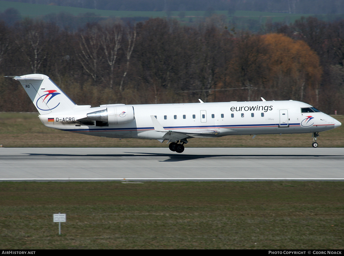 Aircraft Photo of D-ACRG | Bombardier CRJ-200LR (CL-600-2B19) | Eurowings | AirHistory.net #34170