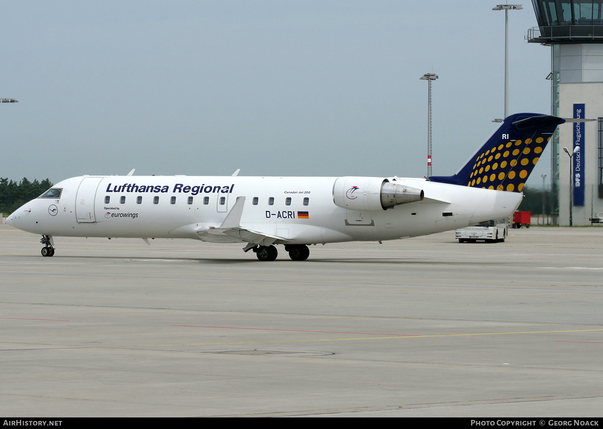 Aircraft Photo of D-ACRI | Bombardier CRJ-200ER (CL-600-2B19) | Lufthansa Regional | AirHistory.net #34174