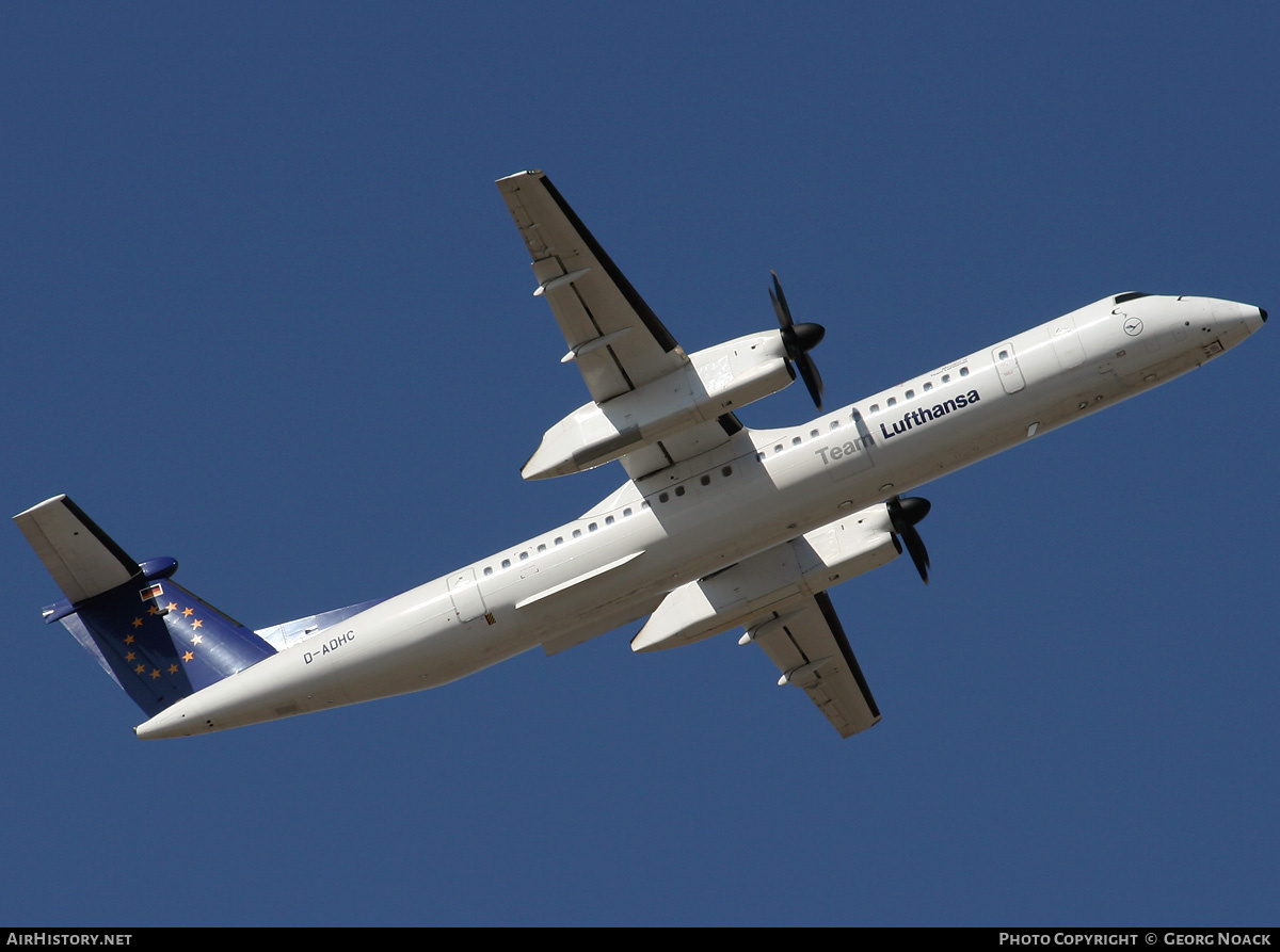 Aircraft Photo of D-ADHC | Bombardier DHC-8-402 Dash 8 | Team Lufthansa | AirHistory.net #34193