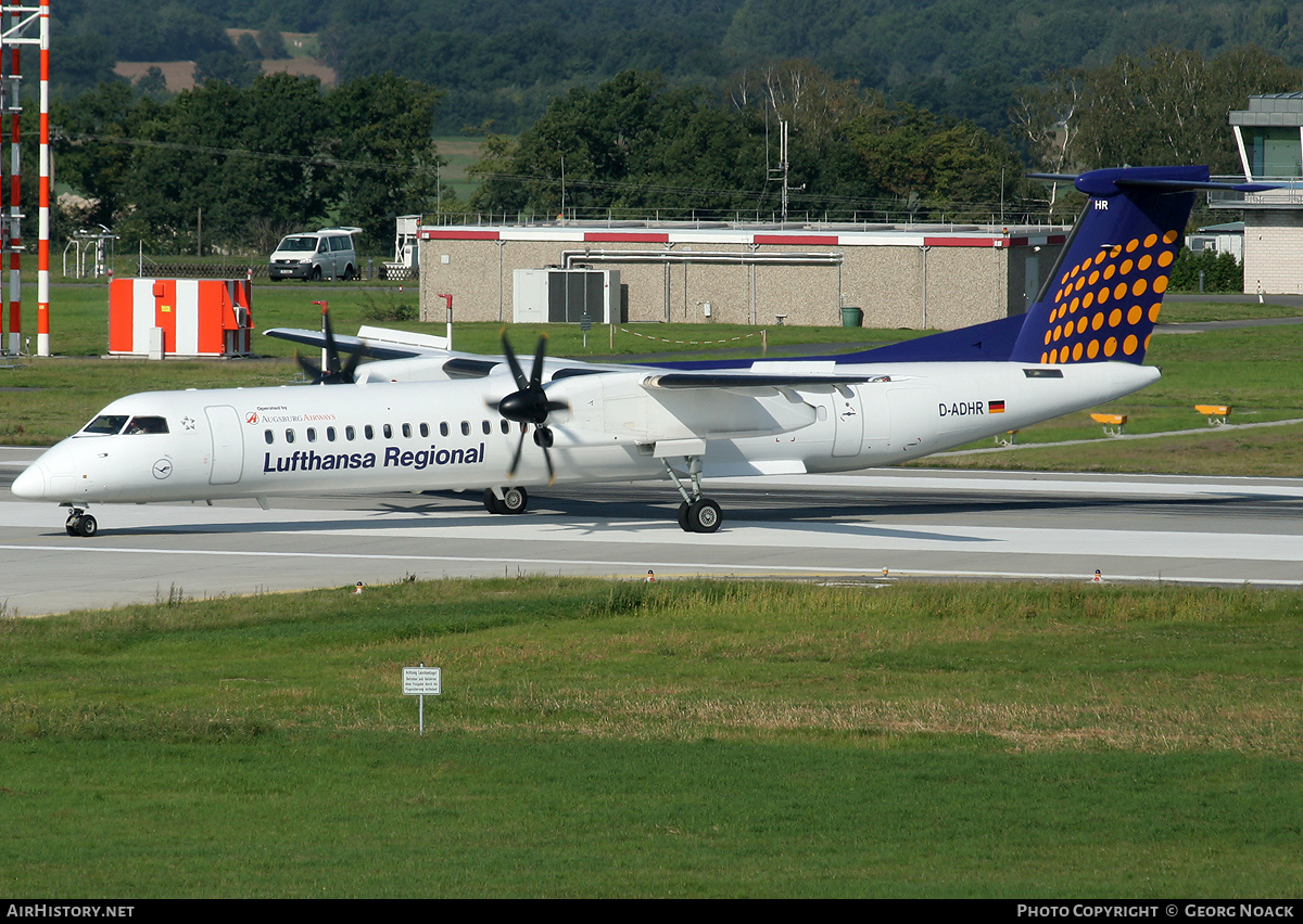 Aircraft Photo of D-ADHR | Bombardier DHC-8-402 Dash 8 | Lufthansa Regional | AirHistory.net #34196