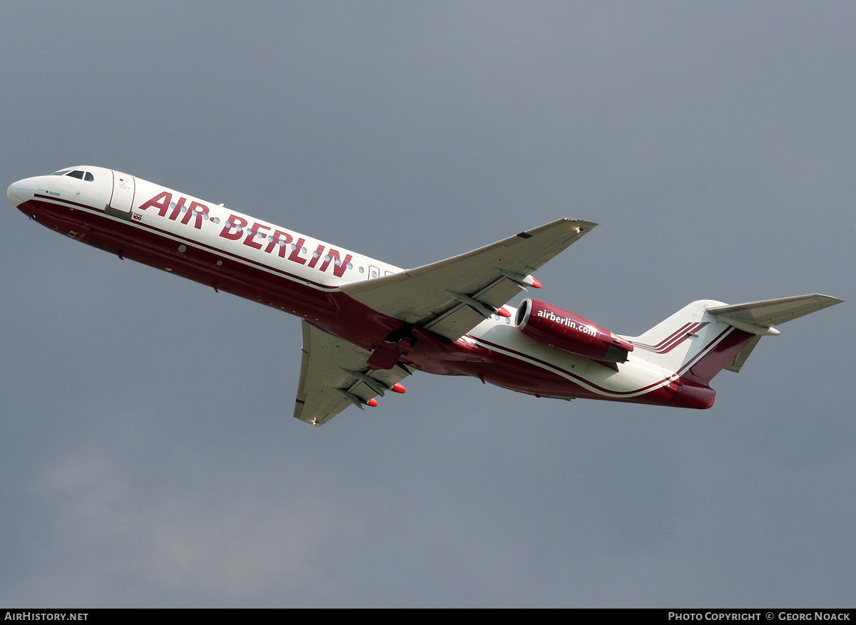 Aircraft Photo of D-AGPC | Fokker 100 (F28-0100) | Air Berlin | AirHistory.net #34256