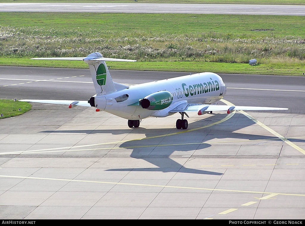 Aircraft Photo of D-AGPF | Fokker 100 (F28-0100) | Germania | AirHistory.net #34258