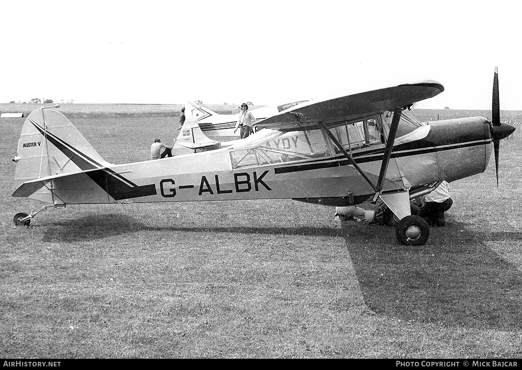 Aircraft Photo of G-ALBK | Taylorcraft J Auster Mk5 | AirHistory.net #34280