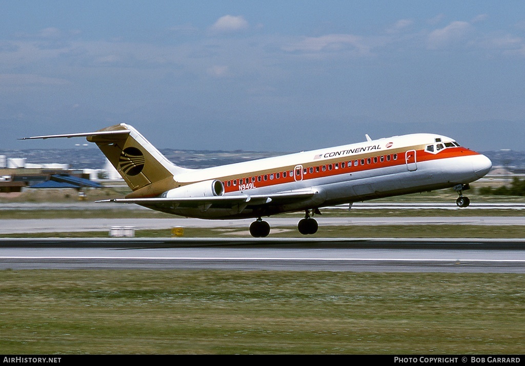Aircraft Photo of N949L | Douglas DC-9-14 | Continental Airlines | AirHistory.net #34293