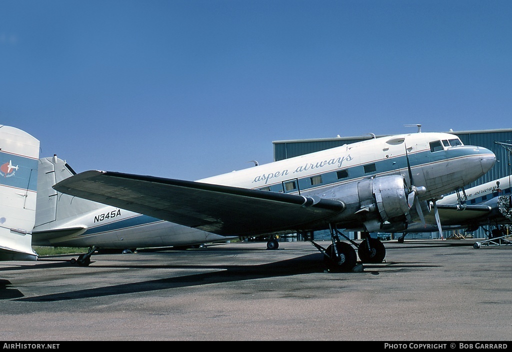 Aircraft Photo of N345A | Douglas C-47A Skytrain | Aspen Airways | AirHistory.net #34298