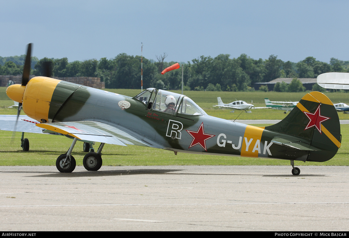 Aircraft Photo of G-JYAK | Yakovlev Yak-50 | Soviet Union - Air Force | AirHistory.net #34300