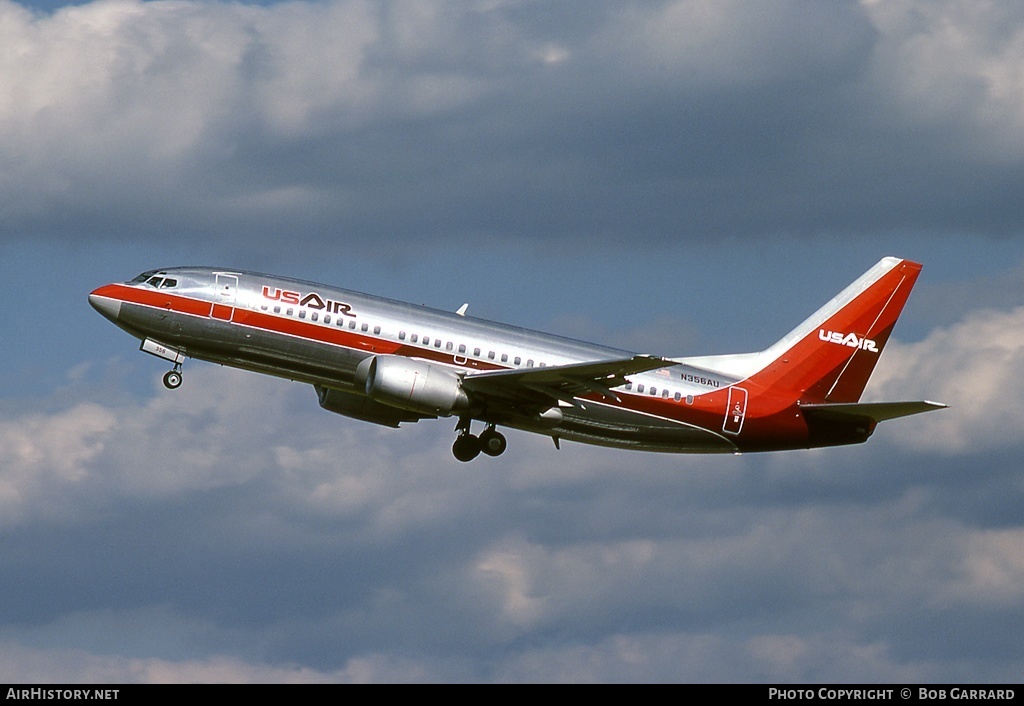 Aircraft Photo of N356AU | Boeing 737-3B7 | USAir | AirHistory.net #34316