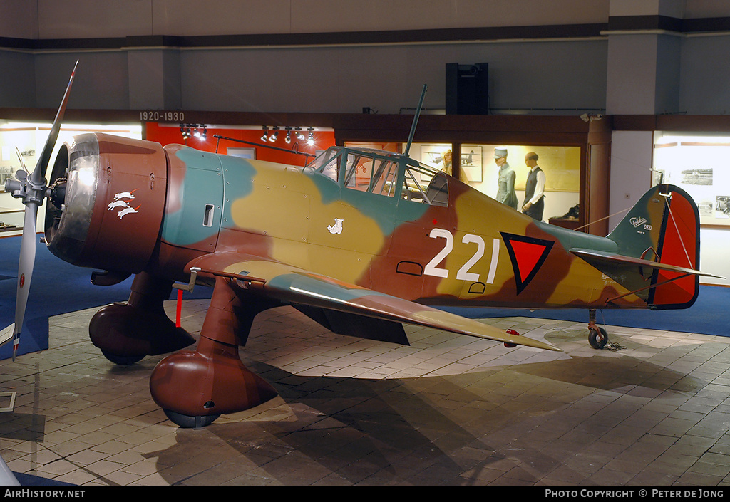 Aircraft Photo of 221 | Fokker D.XXI (replica) | Netherlands - Air Force | AirHistory.net #34366