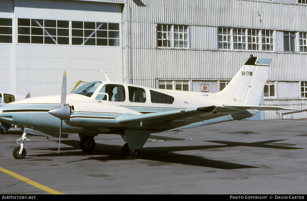 Aircraft Photo of VH-TYM | Beech D55 Baron | AirHistory.net #34369