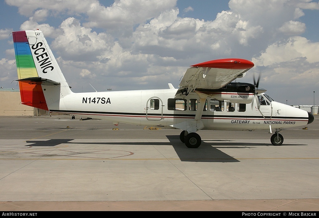 Aircraft Photo of N147SA | De Havilland Canada DHC-6-300 VistaLiner | Scenic Airlines | AirHistory.net #34381