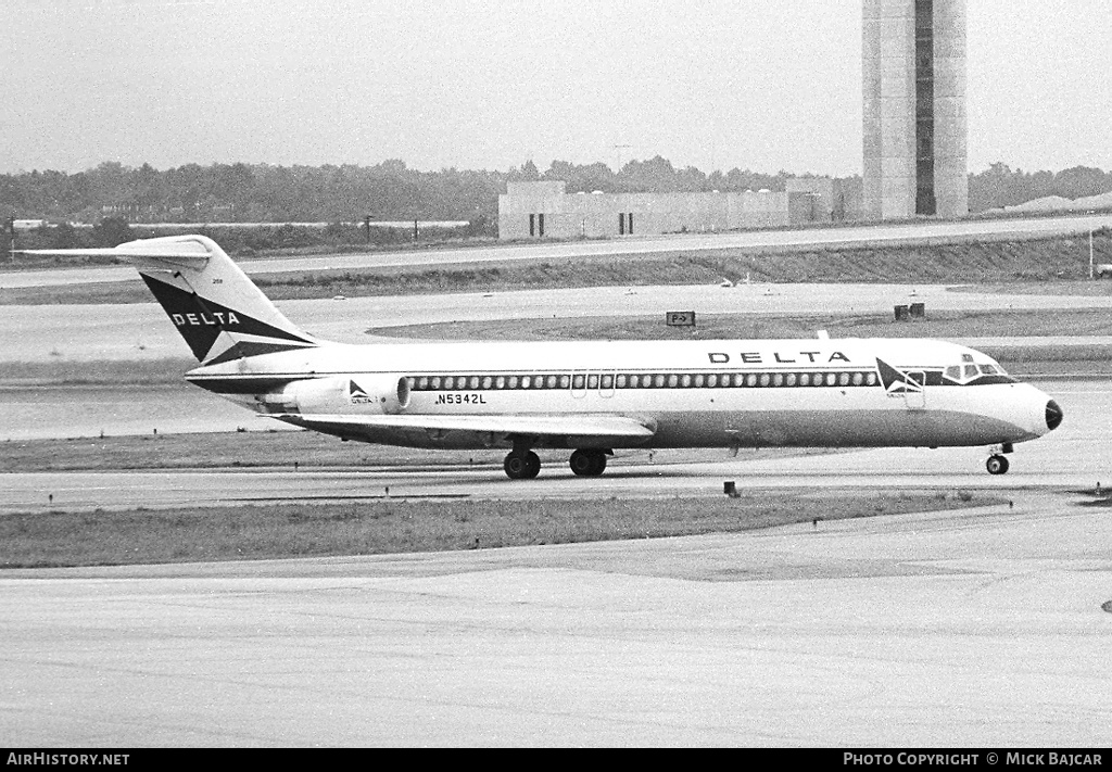 Aircraft Photo of N5342L | McDonnell Douglas DC-9-32 | Delta Air Lines | AirHistory.net #34384