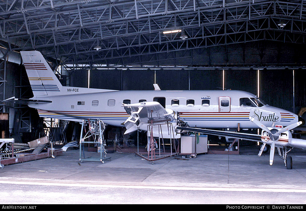 Aircraft Photo of VH-FCE | Embraer EMB-110P1 Bandeirante | Shuttle Airlines | AirHistory.net #34398