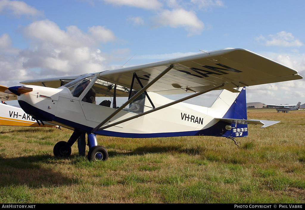 Aircraft Photo of VH-RAN | Rans S-7 Courier | AirHistory.net #34404