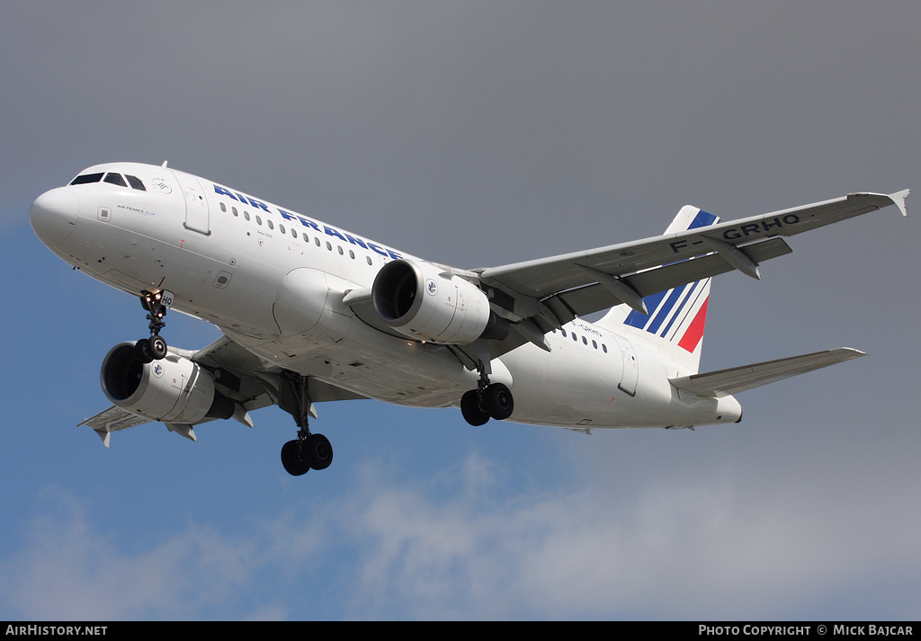 Aircraft Photo of F-GRHO | Airbus A319-111 | Air France | AirHistory.net #34410