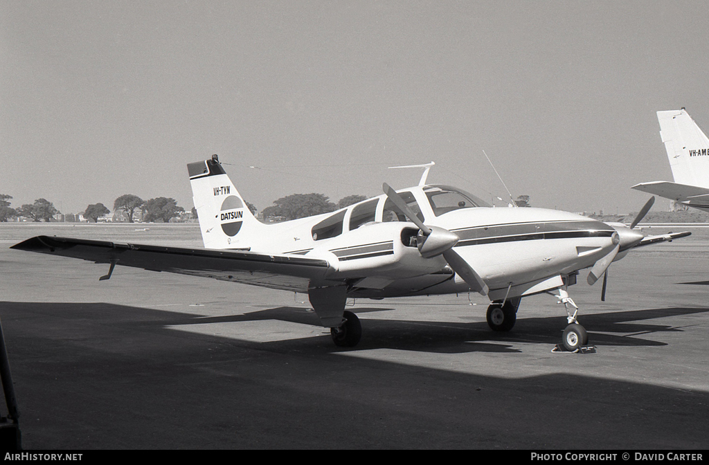 Aircraft Photo of VH-TYN | Beech D55 Baron | Capitol Motors | AirHistory.net #34420