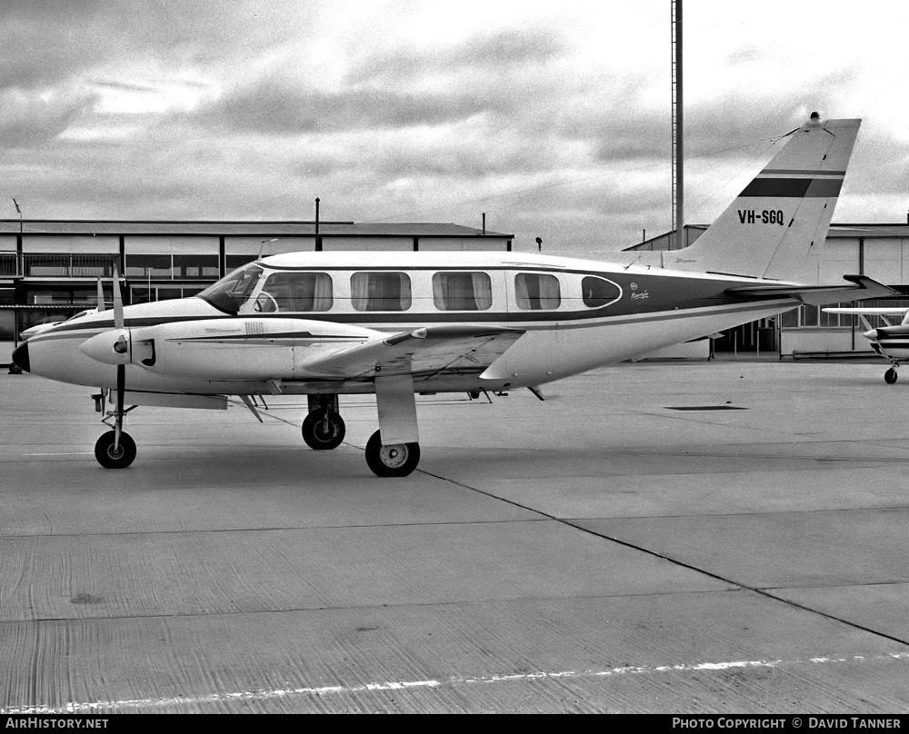 Aircraft Photo of VH-SGQ | Piper PA-31-310 Navajo B | AirHistory.net #34442