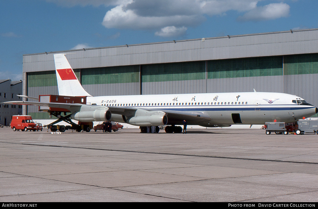 Aircraft Photo of B-2406 | Boeing 707-3J6B | CAAC - Civil Aviation Administration of China | AirHistory.net #34450