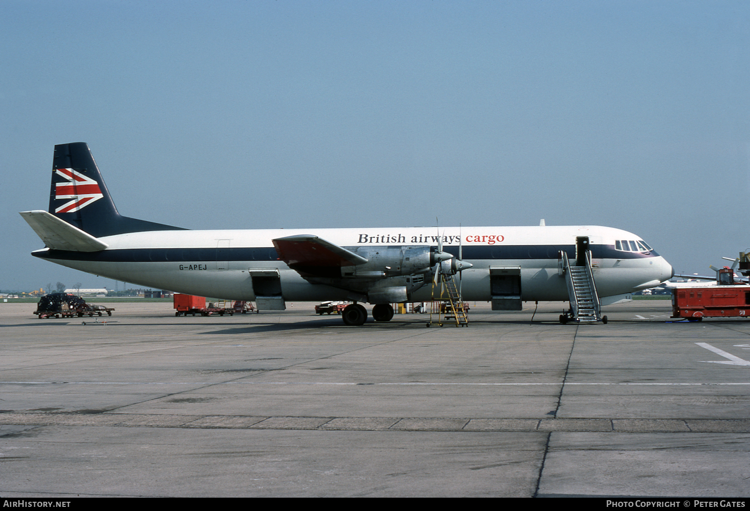 Aircraft Photo of G-APEJ | Vickers 953C Merchantman | British Airways Cargo | AirHistory.net #34451