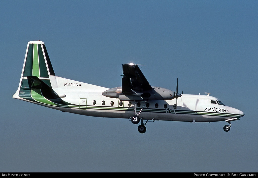 Aircraft Photo of N421SA | Fokker F27-600 Friendship | Air North | AirHistory.net #34459